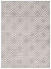Carpette August gris géodeblanc 7 pi 10 po x 10 pi 2 po