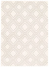 Carpette August blanc géodegris 6 pi 7 po x 9 pi 6 po