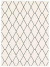Carpette August blanchebleu marine 7 pi 10 po x 10 pi 2 po