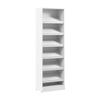 Système de garde-robe modulaire Florence de Bestar de 25 po avec tablette pour chaussures - blanc
