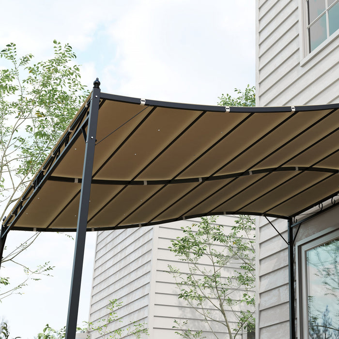 Outsunny Remplacement D'auvent De Pergola Pour Serie Outsunny 84c-038 Beige