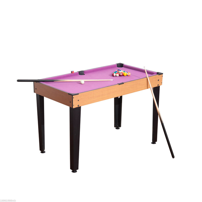 Soozier 3 En 1 Mini-jeux Multi-usages Tennis De Table Billard Pool Air Hockey Set Avec Tous Les Accessoires