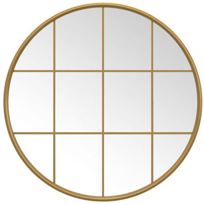 Secci Gold 28" Mirror|Miroir Secci de 28 po doré