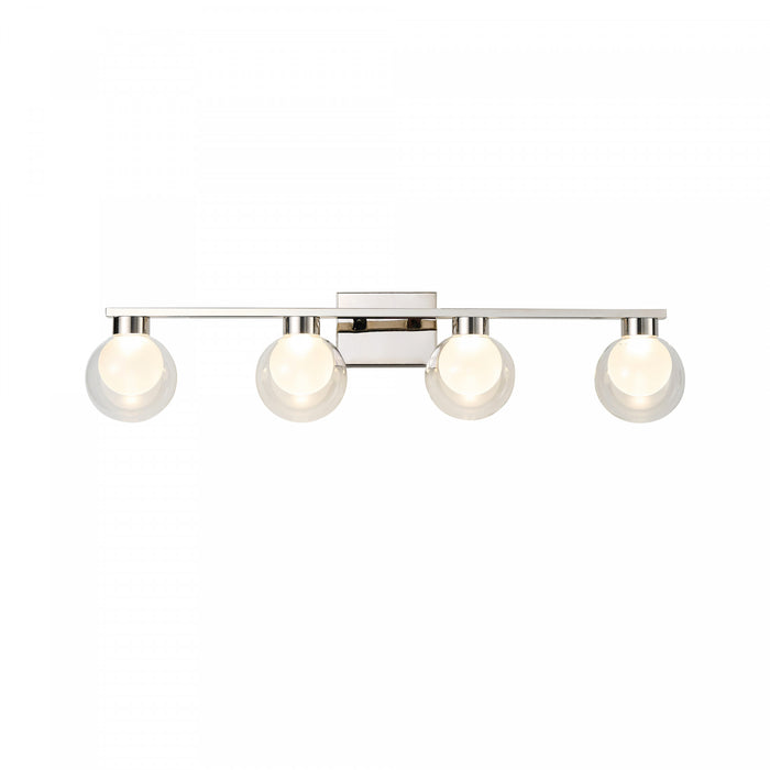 Luminaire De Salle De Bain A 4 lampes Colton, Chrome