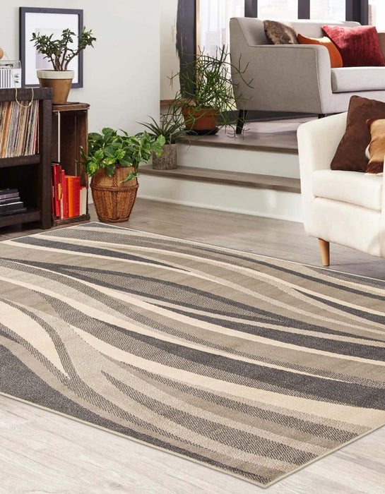 Carpette Mirage grise - 5 pi 0 po x 8 pi 0 po
