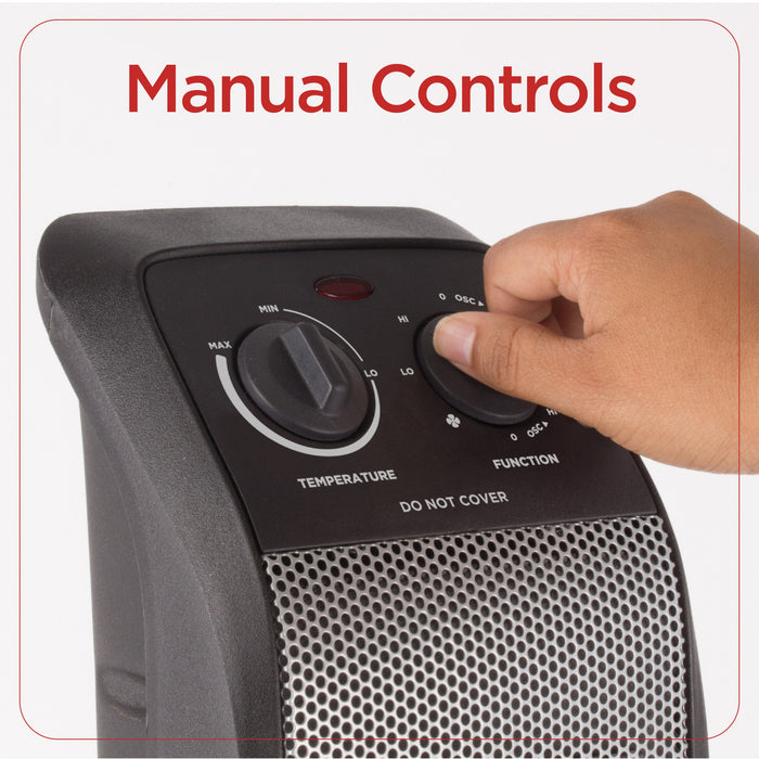 Radiateur tour Black+Decker de 18,7 po avec éléments en céramique