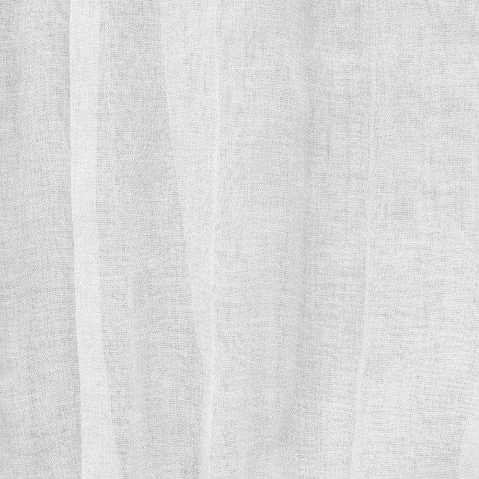 Panneau de rideau transparent Paloma abricot à double têtes d’Habitat - 52 x 95