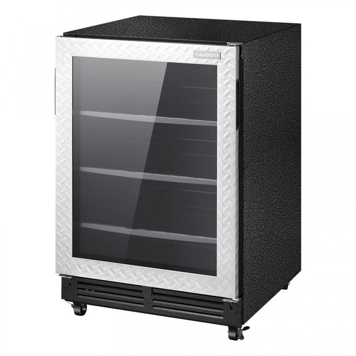 Refroidisseur à boissons de Gladiator - bande de roulement argentée