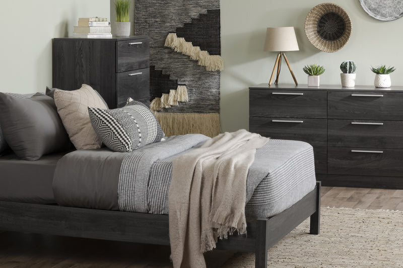 Step One Essential Commode 6 Tiroirs - Chene Gris