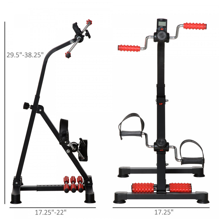 Soozier Exerciseur A Pedale Pour Jambe/bras Avec Ecran Lcd
