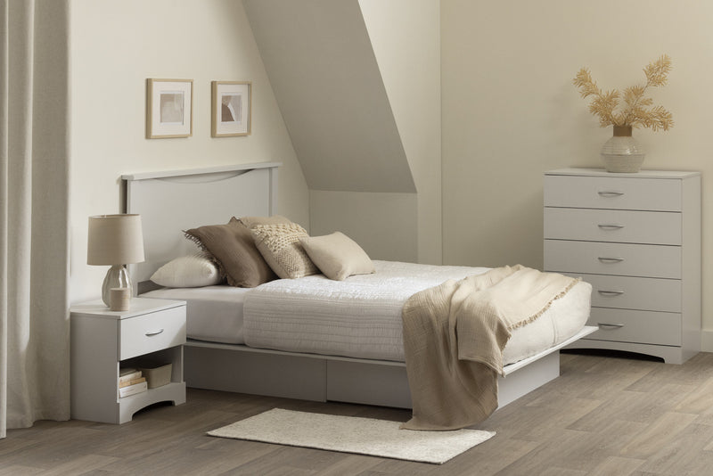 Step One Commode 5 Tiroirs - Blanc Solide