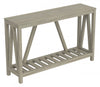 Console de 52 po avec 1 tablette - taupe foncé