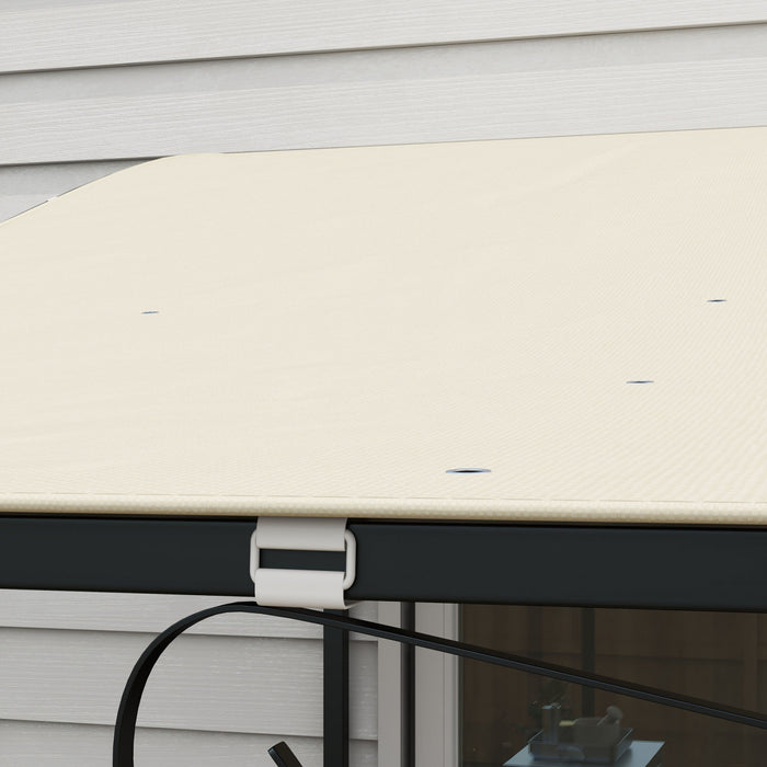 Outsunny Remplacement D'auvent De Pergola Pour Serie Outsunny 84c-038 Beige