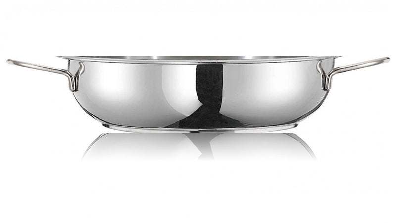 Arimi Bella Batterie De Cuisine Italienne En Acier Inoxydable 9 Pieces