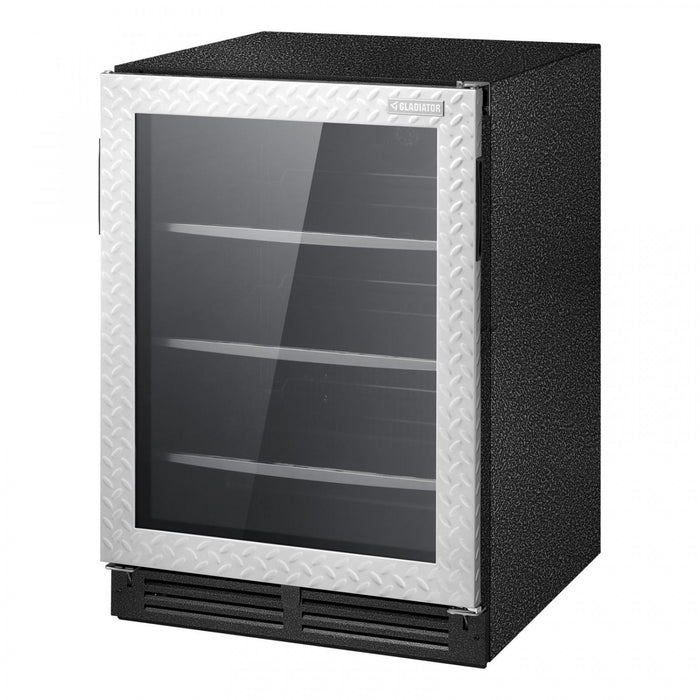 Refroidisseur à boissons de Gladiator - bande de roulement argentée