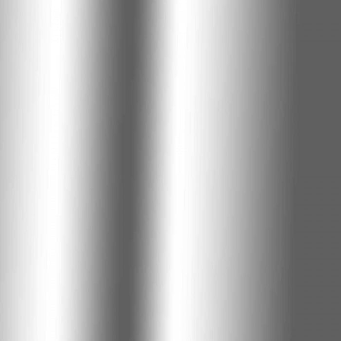 Lumière de coiffeuse Tube de Dainolite en verre cannelé transparent, avec fini chromé poli et 4 ampoules