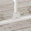 Outsunny Ecran De Confidentialite En Metal, Separateur Exterieur, Feuille