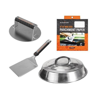 Blackstone Culinary Series Burger Kit (4-Piece) Griddle - 5326|Ensemble pour hamburgers de série Culinary de Blackstone pour plaque chauffante (4 pièces) - 5326