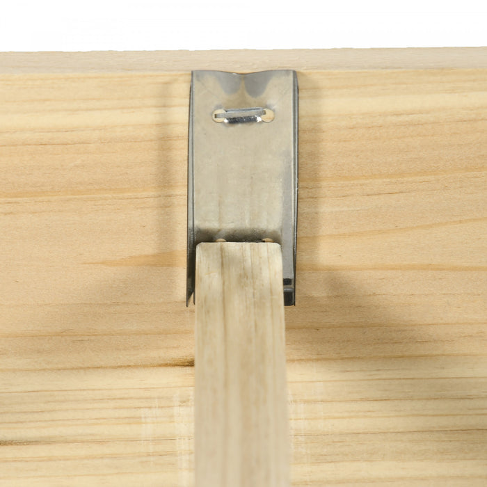 Outsunny Lit De Jardin Sureleve Avec Housse En Plastique Pour Serre