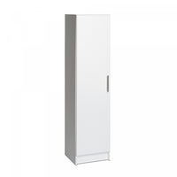 Armoire étroite Elite de 16 po - blanche
