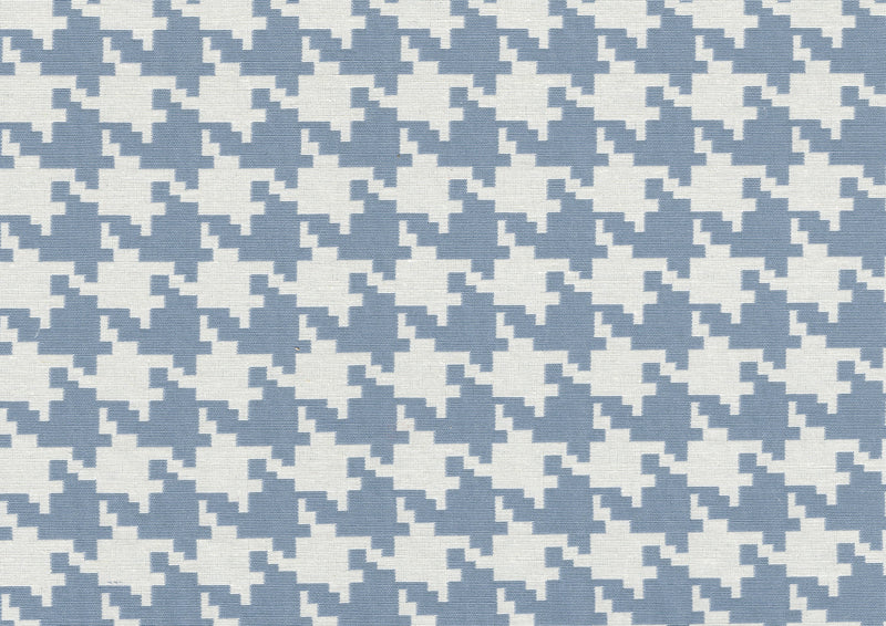 Fauteuil Beagle En Tissu A Motif Bleu