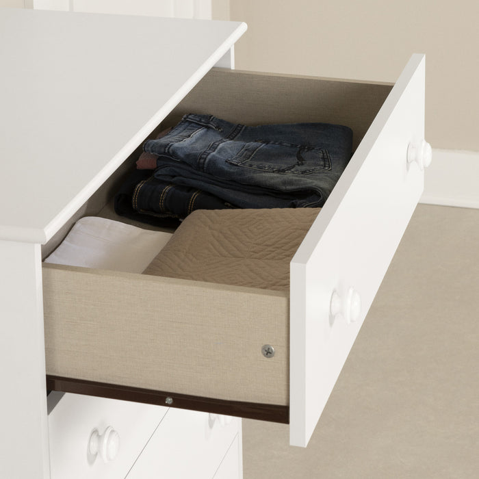 Angel Commode 4 Tiroirs - Blanc Solide