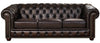 Sofa Albany en cuir de Hydeline - caramel