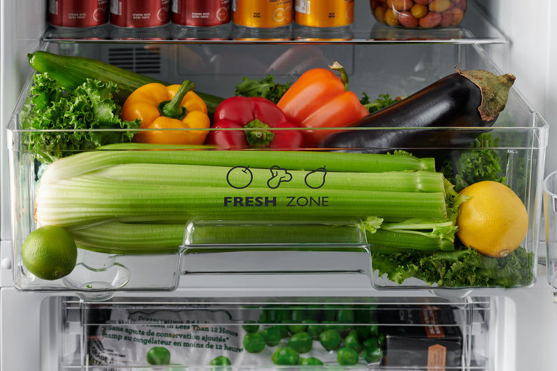 Réfrigérateur rétro iio de 11 pi³ à congélateur inférieur - ALBR1372LB-L