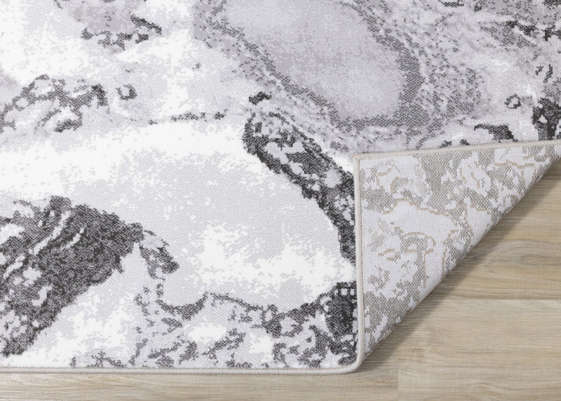 Carpette Isabelle à motif granite - 5 pi 3 po x 7 pi 7 po