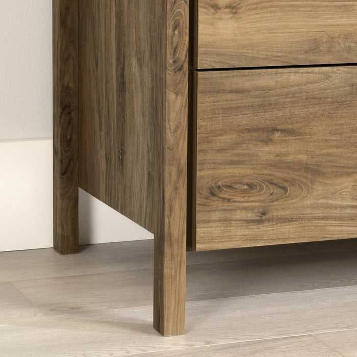 Gravity Commode 5 Tiroirs - Manguier Naturel