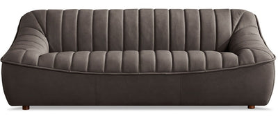 Hydeline Nest Leather Sofa - Chocolate|Sofa Nest en cuir de Hydeline - chocolat