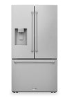 Réfrigérateur Thor Kitchen de 28,9 pi3 et de 36 po à portes françaises - acier inoxydable résistant aux traces de doigts - TRF3628FFD