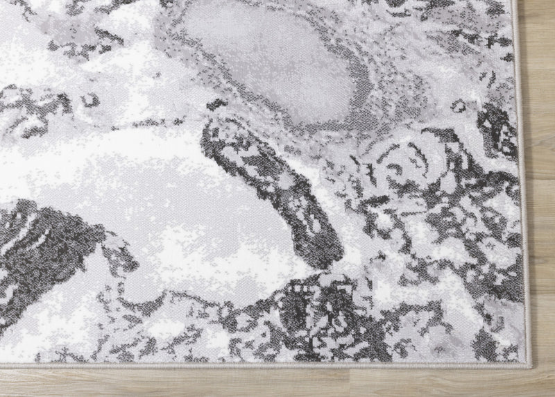 Carpette Isabelle à motif granite - 5 pi 3 po x 7 pi 7 po