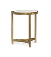 Table de salon Arlington de 19,88 po - laiton vieilli