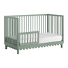 Ensemble de lit de bébé convertible en lit de bambin Aubrey - vert