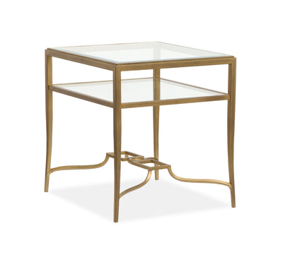 Avondale 22" End Table - Burnished Brass | Table de bout Avondale de 22 po - laiton poli