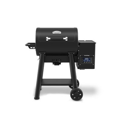 Broil King Crown™ Pellet 400 640 Sq. In. Pellet Grill in Black - 493051|Gril à granules CrownMC Pellet 400 noir de 640 po2 de Broil King - 493051