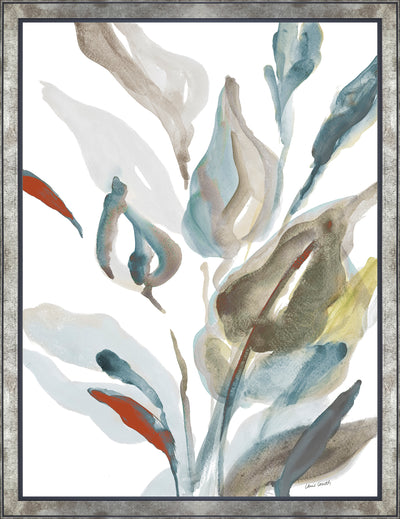 Colorful Leaves Framed Linen Finish Art – 27" x 35" | Œuvre d’art encadrée au fini lin « Colorful Leaves » - 27 po x 35 po