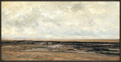Landscape Framed Acrylic Touch Art – 25" x 49" | Œuvre d’art tactile en acrylique encadrée « Landscape » - 25 po x 49 po