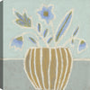Œuvre d’art murale « Floral Vase » sur toile - 21 po x 21 po