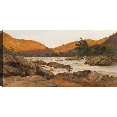 Riverside Canvas Wall Art – 30" x 60" | Œuvre d’art murale « Riverside » sur toile - 30 po x 60 po