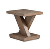Table de bout Buckley de 20 po - brun épicé