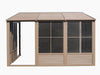 Gazebo Penguin Florence - Solarium mural 10x12 Toit d'acier