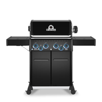 Broil King Baron 490 Pro Shadow 4-Burner 40,000-BTU Natural Gas BBQ - 674147 Grill | Broil King Baron 490 Pro Shadow 4-bruleurs 40 000 BTU Barbecue a gaz naturel - 674147