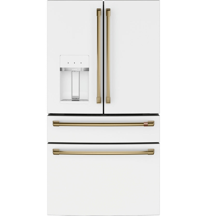Kit 3 Poignées De Réfrigérateur GE Café Finition Bronze Brossé - Pour Frigo 4 Portes