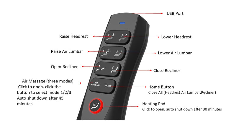 Causeuse de massage à inclinaison électrique Elite de 74 po en cuir véritable avec son immersif et appuie-têtes électriques - mastic