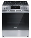 Cuisinière à gaz Frigidaire de 30 po avec commandes à l’avant et friture à air - FCFG3082BS