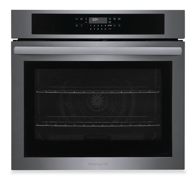 Frigidaire 30'' Electric Single Wall Oven – Black Stainless Steel - FCWS3030AD | Four mural simple électrique Frigidaire de 30 po - acier inoxydable noir - FCWS3030AD