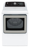 Sécheuse électrique GE de 7,4 pi³ avec cycle SaniFresh - blanche - GTD68EBMRWS