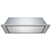 Hotte de cuisinière affleurée au plafond Victory en acier inoxydable avec rétroéclairage à DEL - Horizon-Glow